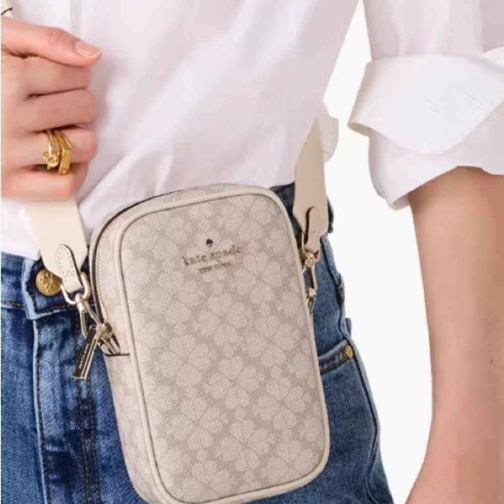 Kate Spade flower Phone Crossbody